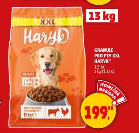 GRANULE PRO PSY XXL HARYK, 13 kg 