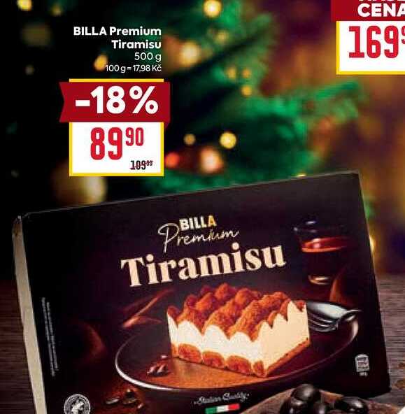 BILLA Premium Tiramisu 500 g 