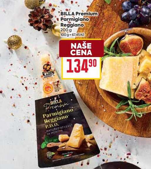BILLA Premium Parmigiano Reggiano 200 g