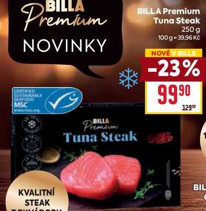 BILLA Premium Tuna Steak 250 g