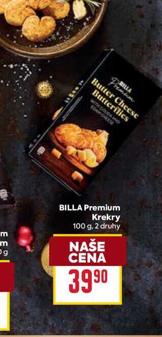 BILLA Premium Krekry 100 g