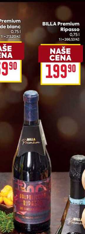 BILLA Premium Ripasso 0,75l