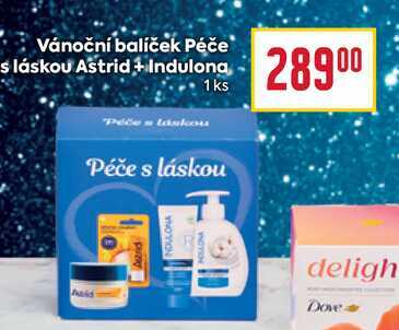 Vánoční balíček Péče s láskou Astrid + Indulona 1ks