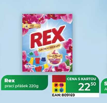 Rex prací prášek 220g 