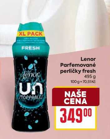 Lenor Parfemované perličky fresh 495 g