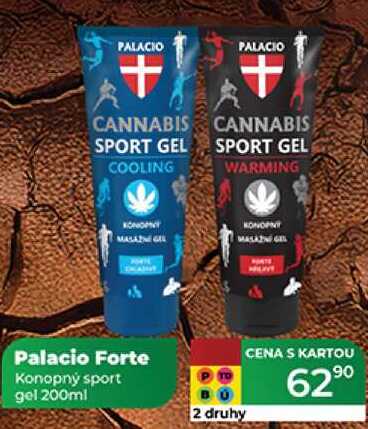 Palacio Forte Konopný sport gel 200ml  
