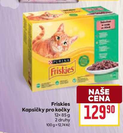 Friskies Kapsičky pro kočky 12x 85g 