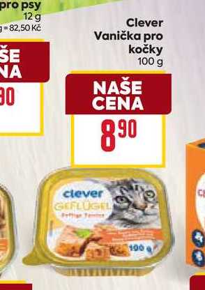 Clever Vanička pro kočky 100 g