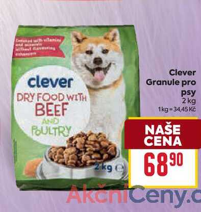 Clever Granule pro psy 2 kg