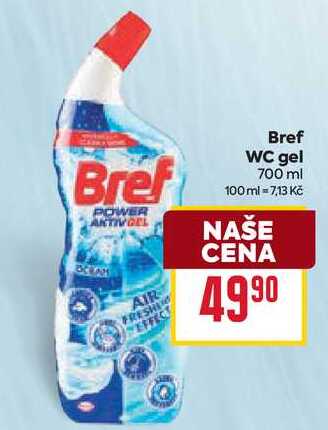 Bref WC gel 700 ml 