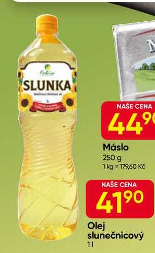 Slunka Olej slunečnicový 1l