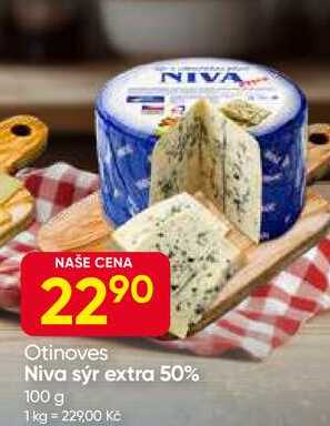 Otinoves Niva sýr extra 50% 100 g