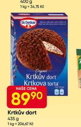 Dr. Oetker Krtkův dort 435g