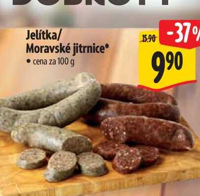 Jelitka/ Moravské jitrnice 100 g