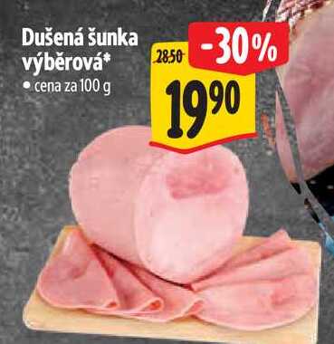 Dušená šunka výběrová 100 g