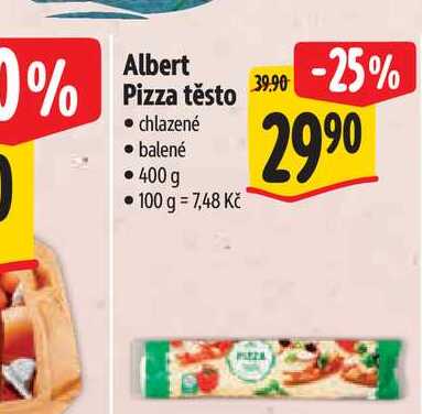 Albert Pizza těsto 400 g