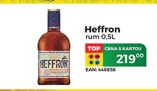 Heffron rum 0,5L