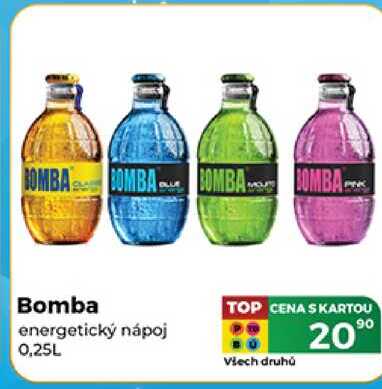 Bomba energetický nápoj 0,25L 