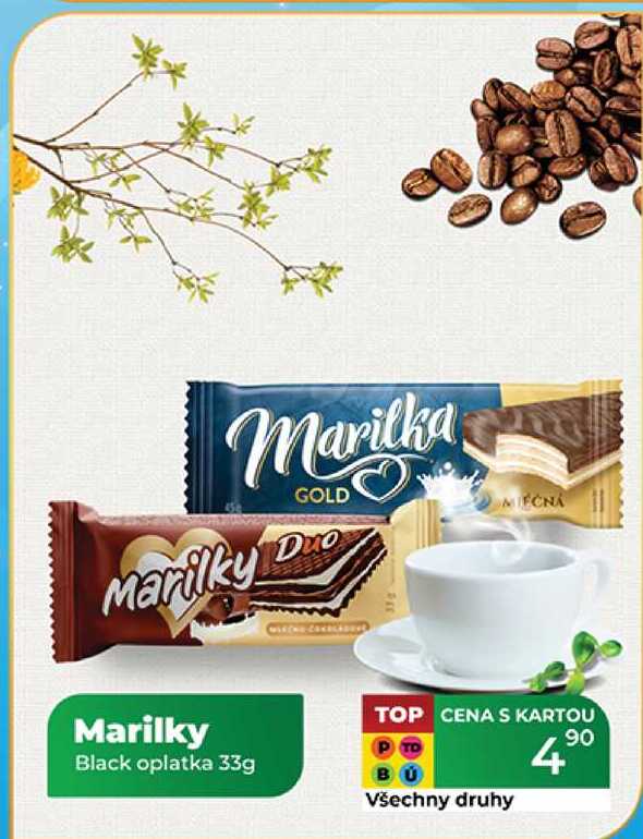 Marilky Black oplatka 33g 