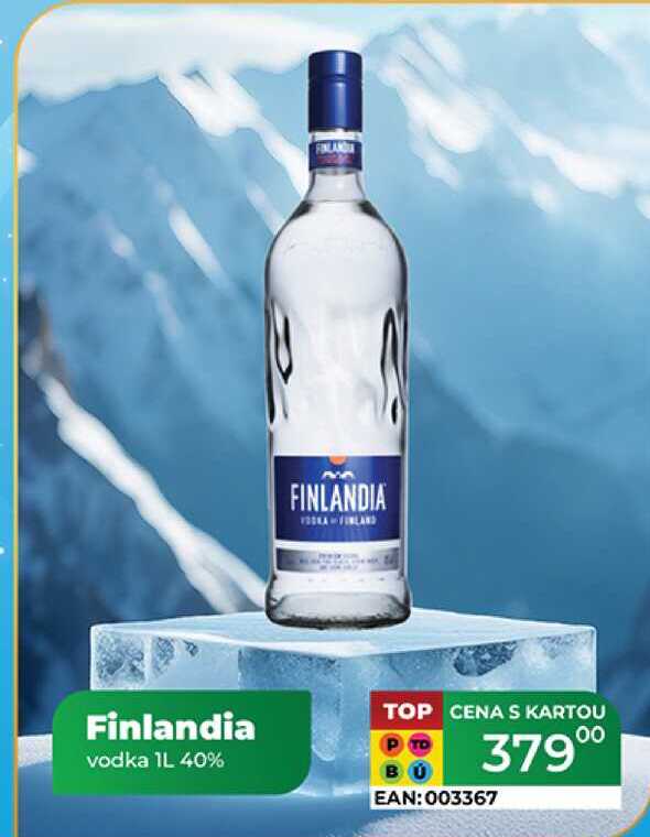 Finlandia vodka 1L 40% 