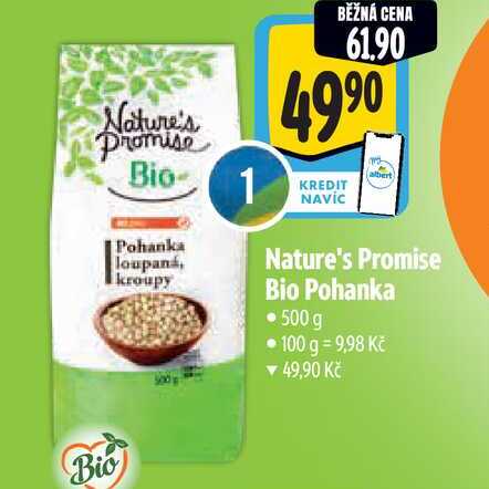  Nature's Promise Bio Pohanka  500 g 