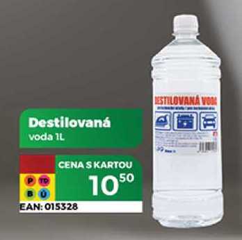 Destilovaná voda 1L 
