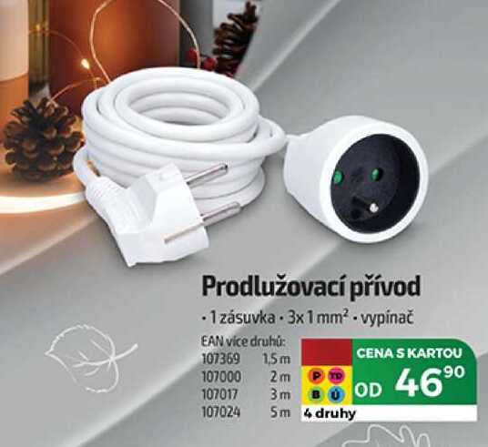 Prodlužovací přívod 