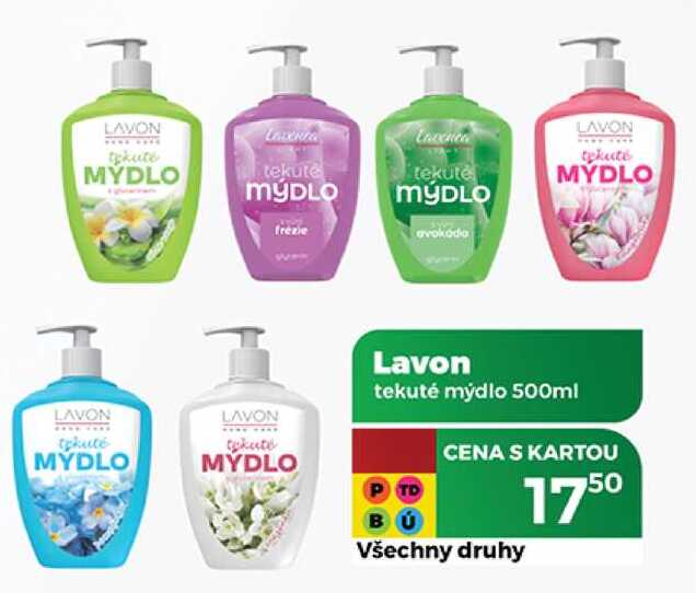 Lavon tekuté mýdlo 500ml 