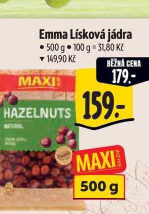 Emma Lísková jádra 500 g  