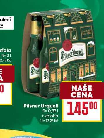 Pilsner Urquell 6x0,33l