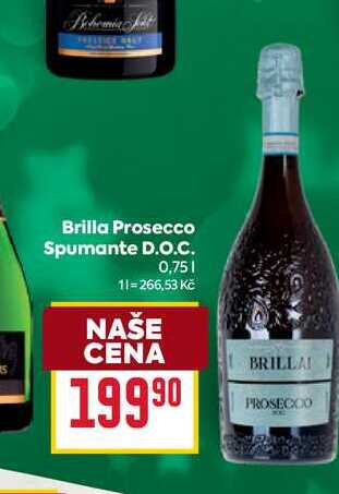 Brilla Prosecco Spumante D.O.C. 0,75l