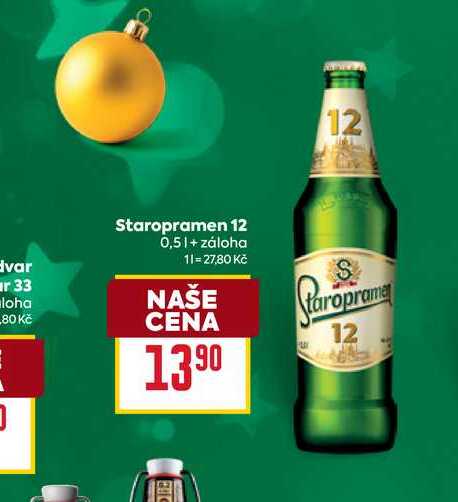 Staropramen 12 0,5l