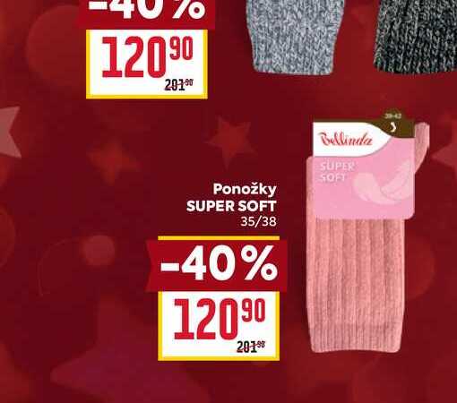 Ponožky SUPER SOFT 35/38 