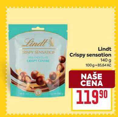 Lindt Crispy sensation 140g