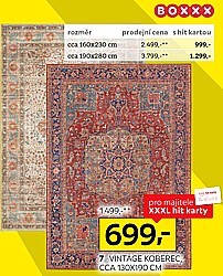 7: Vintage koberec Classico