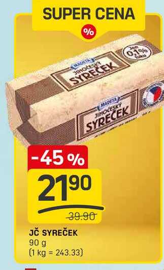 JČ SYREČEK 90 g 