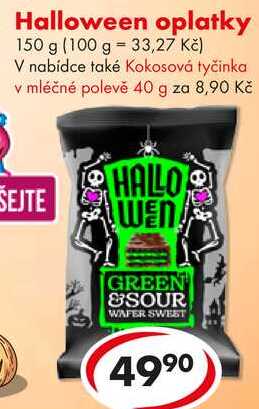 Halloween oplatky, 150 g