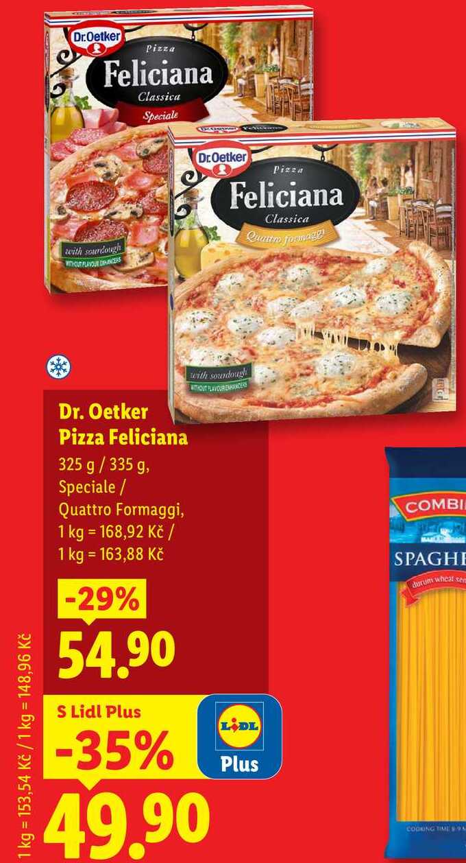 Dr. Oetker Pizza Feliciana, 325 g/335 g