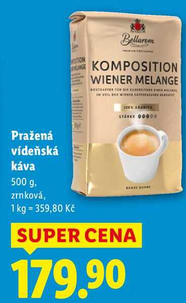 Pražená vídeňská káva, 500 g