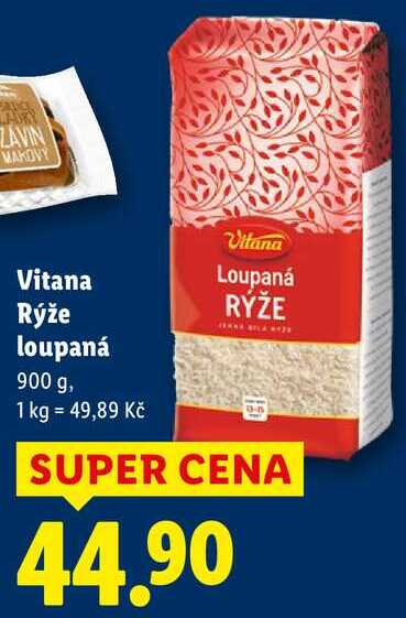 Vitana Rýže loupaná, 900 g
