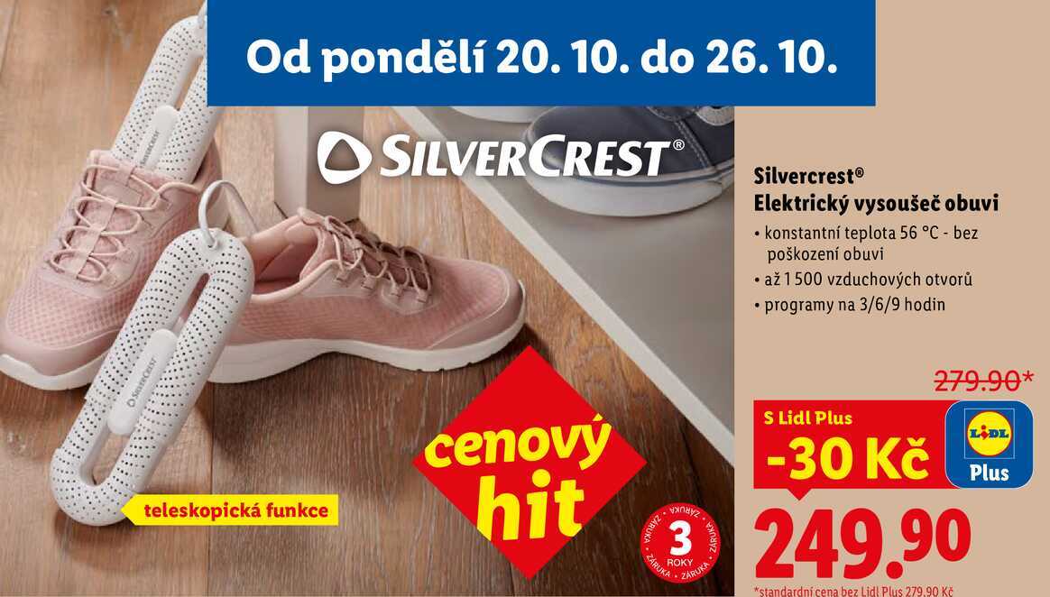 Silvercrest Elektrický vysoušeč obuvi 