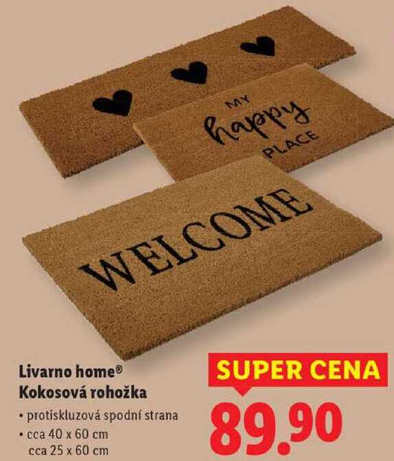 Livarno home Kokosová rohožka 