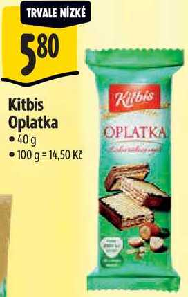 Kitbis Oplatka, 40 g