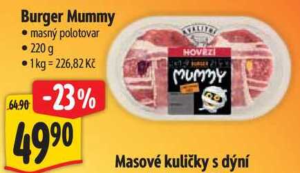 Burger Mummy, 220 g