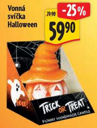 Vonná svíčka Halloween 