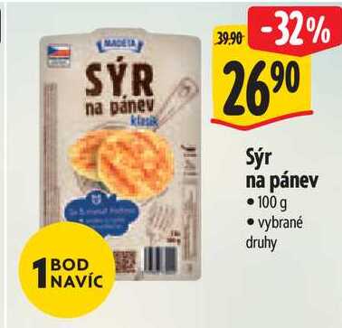 Sýr na pánev, 100 g