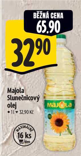 Majola Slunečnicový olej, 1 l