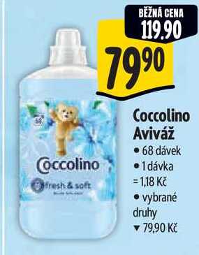 Coccolino Aviváž, 68 dávek 