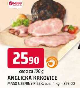 ANGLICKÁ KRKOVICE 100g