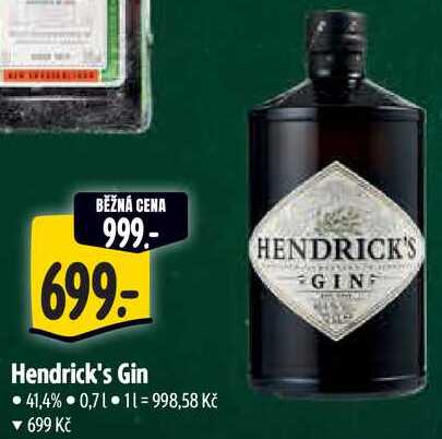 Hendrick's Gin, 0,7 l